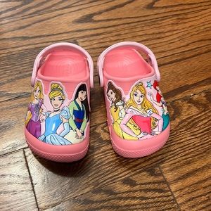 Toddler girls Crocs 9 Brand New